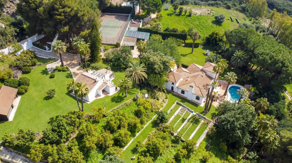 Jardí de Finca rústica en venda en Alhaurín El Grande amb Aire condicionat, Jardí privat i Terrassa