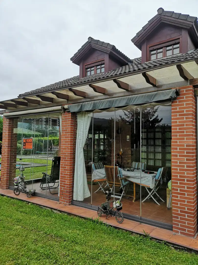 Terrassa de Casa o xalet en venda en Guriezo amb Calefacció, Jardí privat i Terrassa