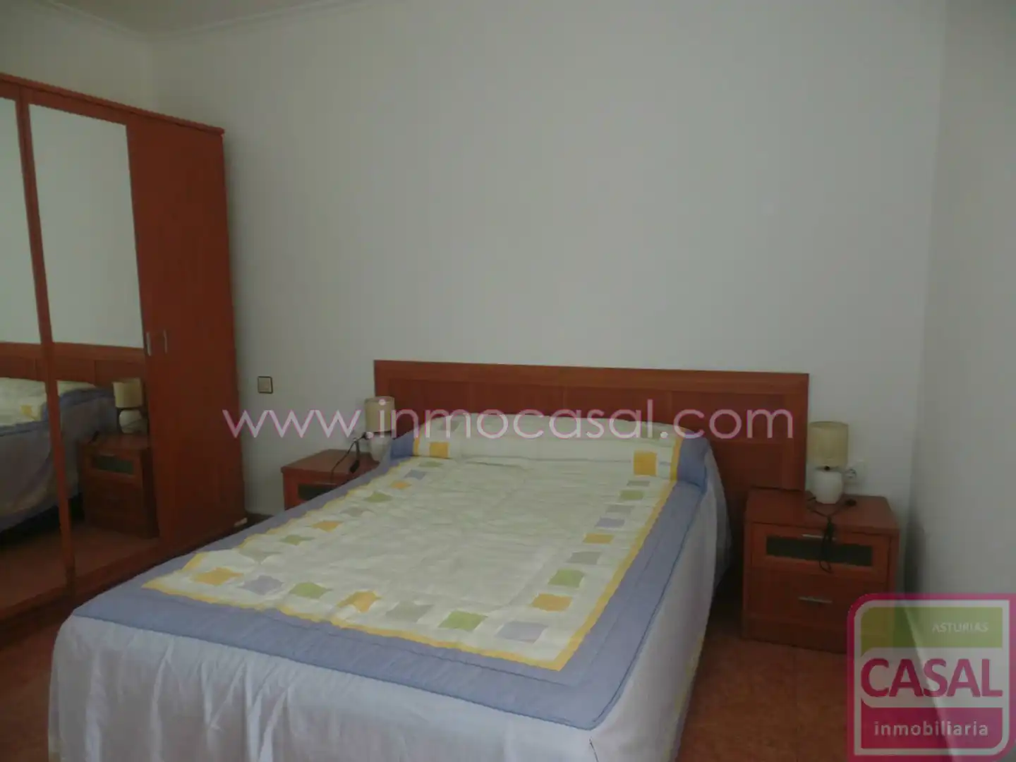Schlafzimmer von Wohnung zur Miete in Siero mit Heizung und Möbliert