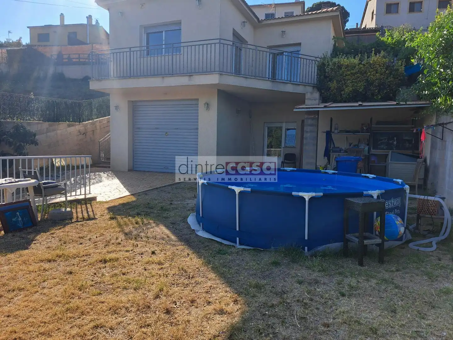 Swimming pool of Houses for sale in Tordera  with Heating, Parquet flooring and Terrace