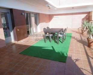 Terrace of Attic to rent in  Almería Capital  with Private garden, Terrace and Swimming Pool