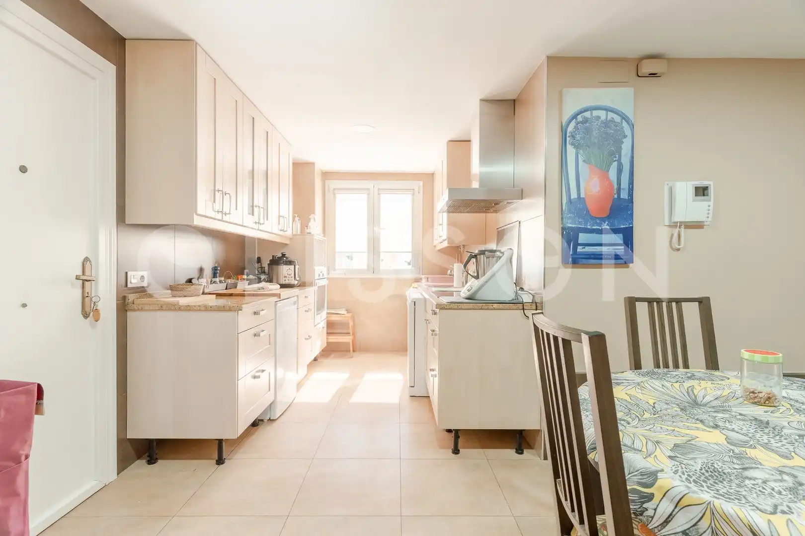 Kitchen of Flat for rent in Madrid  with Storage room and Community pool