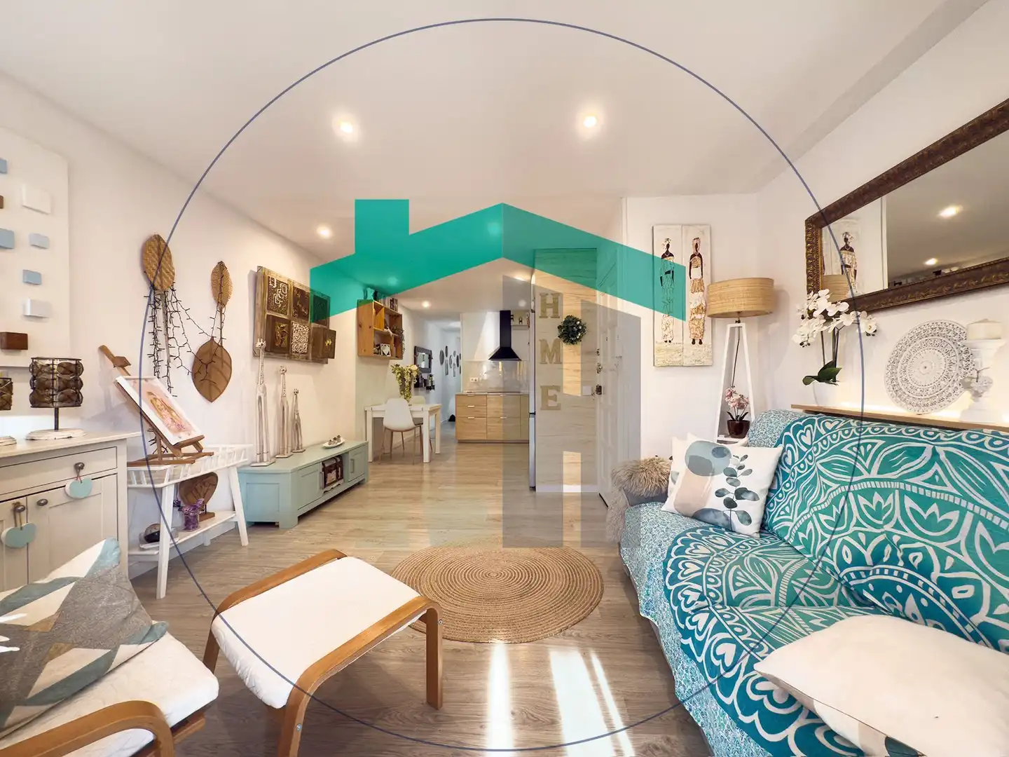 Sala de estar de Piso en venta en Cunit con Aire acondicionado, Calefacción y Terraza