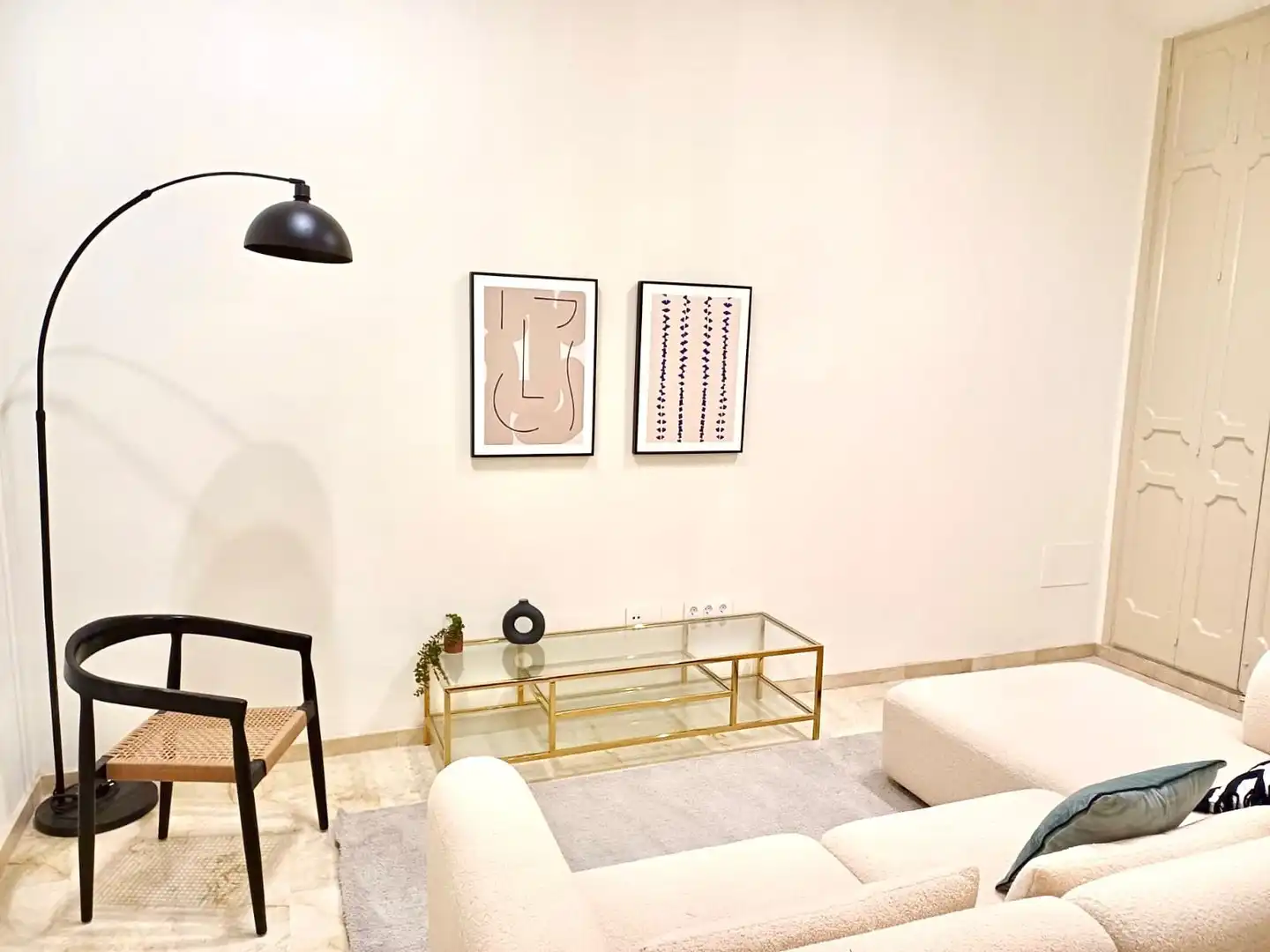 Living room of Flat for sale in Málaga  with Terrace and Balcony