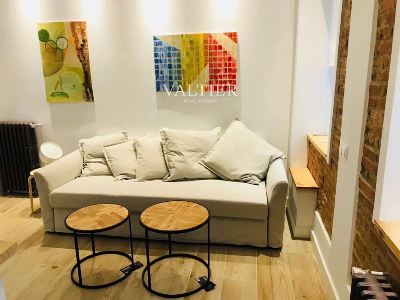 Living room of Flat for rent in  Madrid Capital  with Furnished