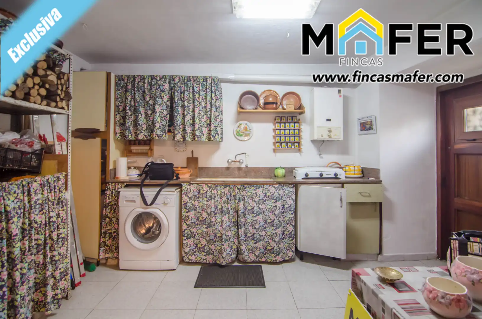 Cocina de Casa adosada en venta en Ruesga con Calefacción, Parquet y Balcón