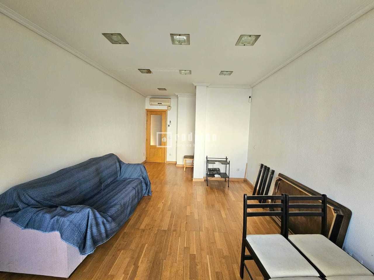 Sala de estar de Piso en venta en  Madrid Capital con Aire acondicionado, Parquet y Terraza
