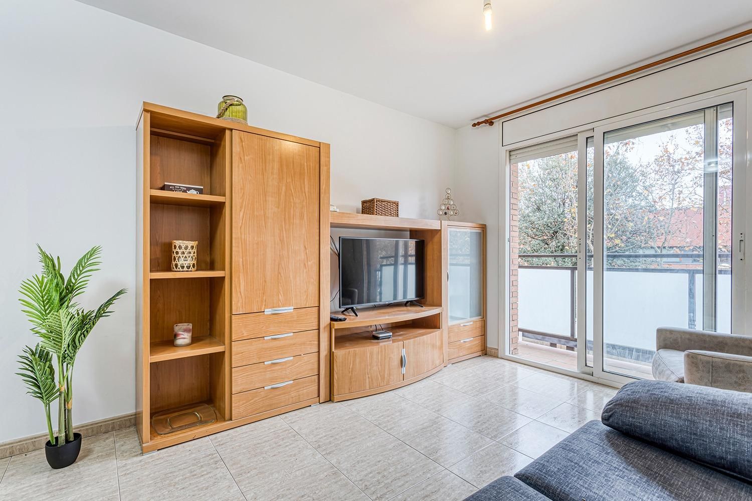 Sala d'estar de Pis en venda en Vilanova del Camí amb Calefacció i Balcó