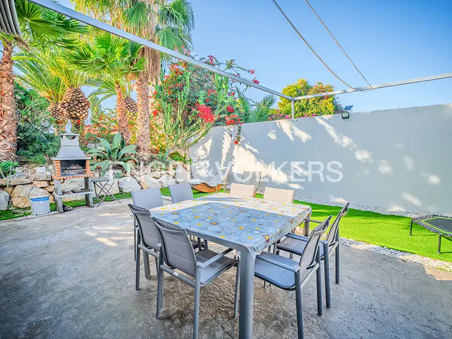 Terraza de Casa o chalet en venta en Mutxamel con Aire acondicionado, Calefacción y Jardín privado