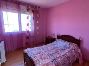 Bedroom of Flat for sale in San Mamés de Burgos  with Heating, Parquet flooring and Terrace