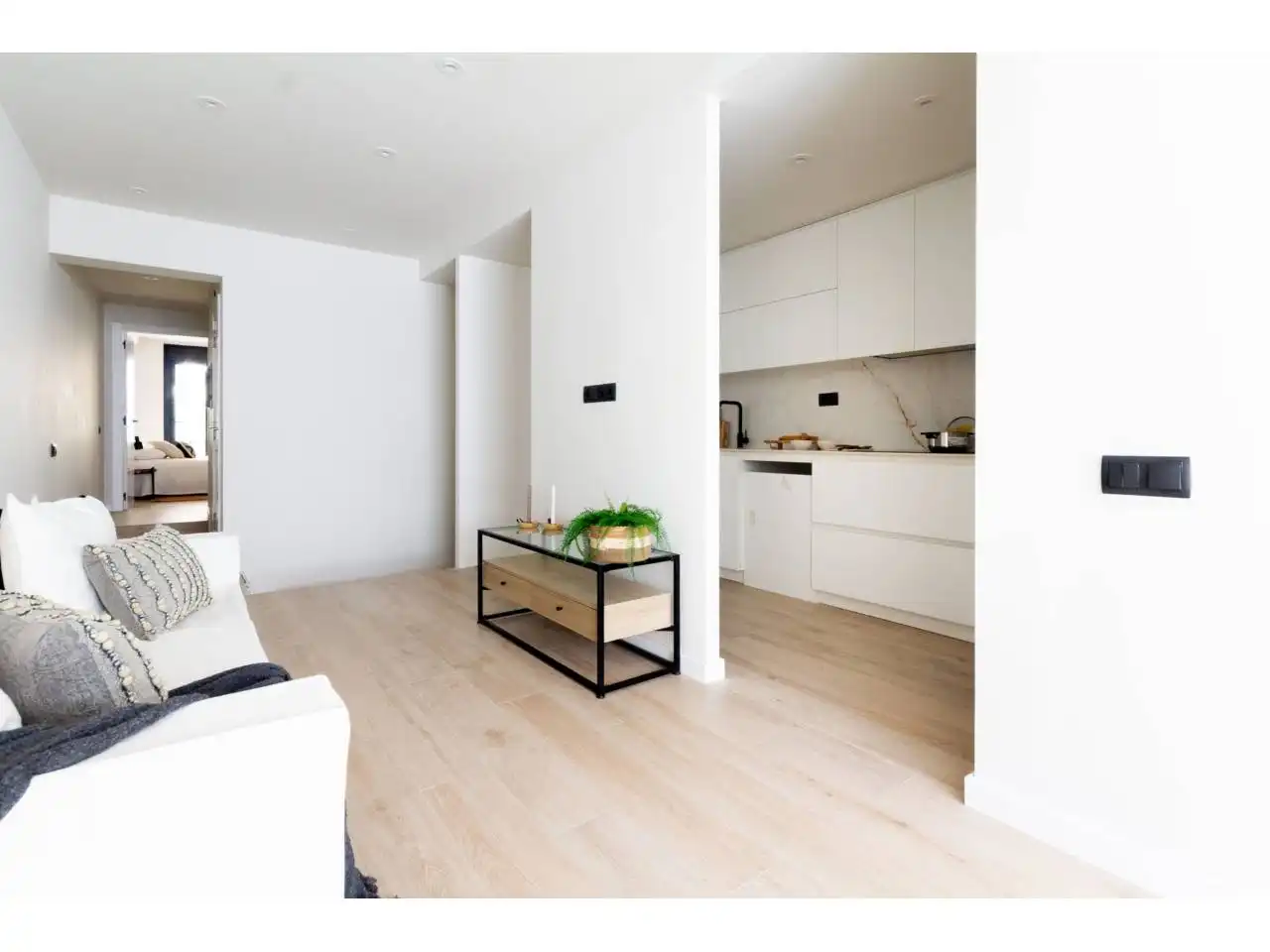 Sala de estar de Dúplex en venta en Terrassa con Aire acondicionado, Calefacción y Terraza