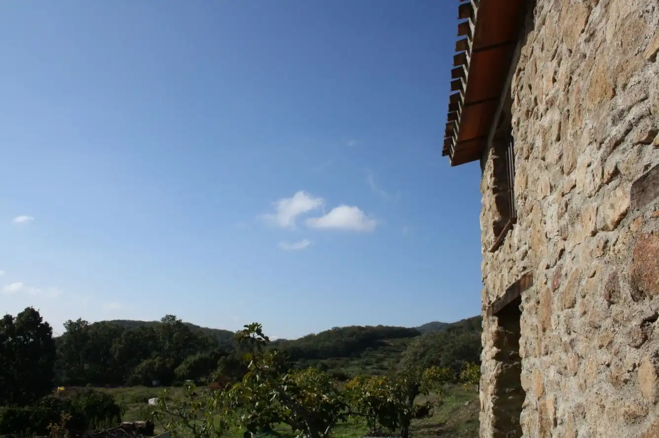 Vista exterior de Finca rústica en venta en Torremenga con Jardín privado, Terraza y Amueblado