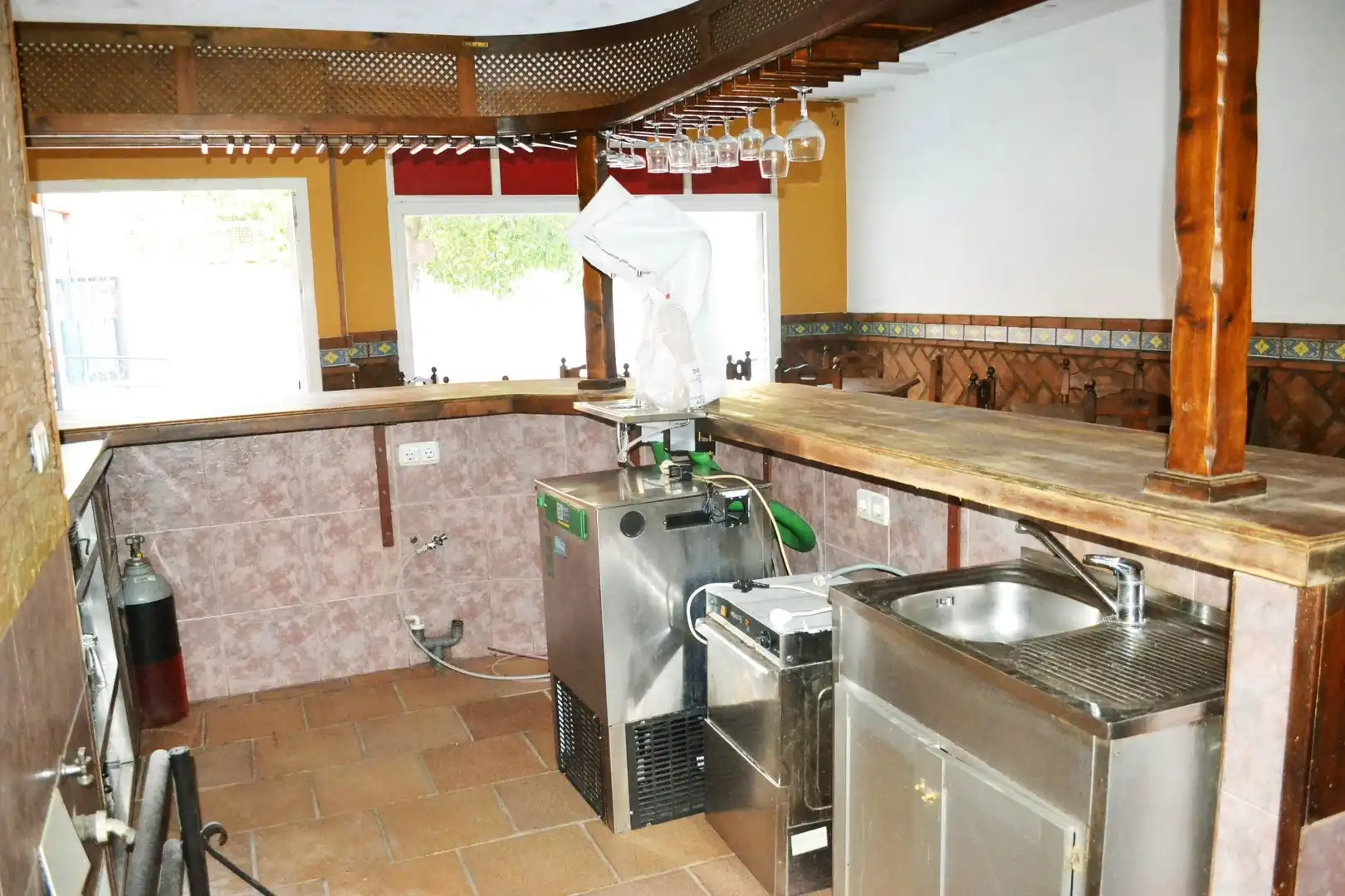 Cocina de Local de alquiler en Algeciras con Aire acondicionado y Amueblado