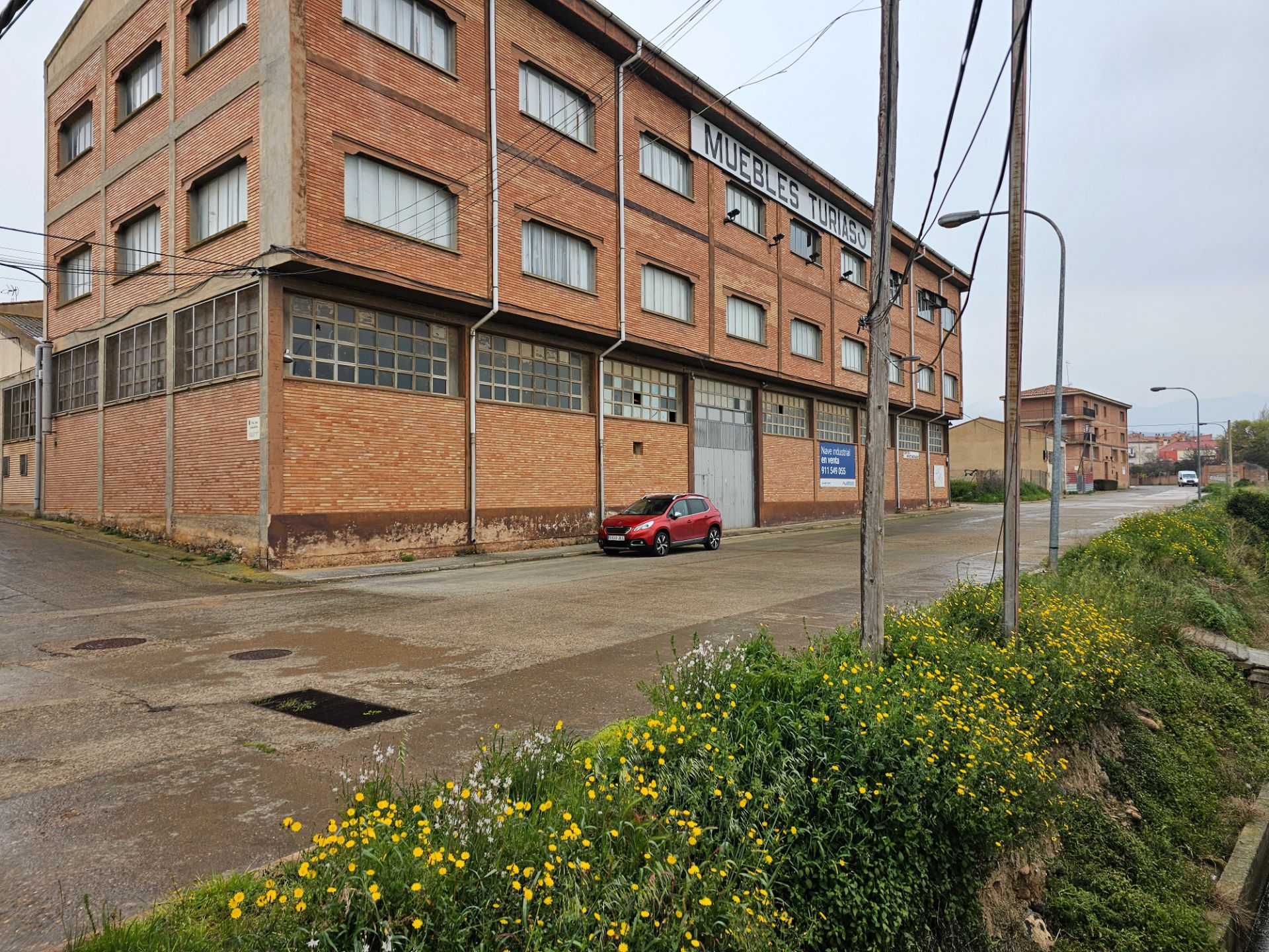 Exterior view of Industrial buildings for sale in Tarazona  with Alarm