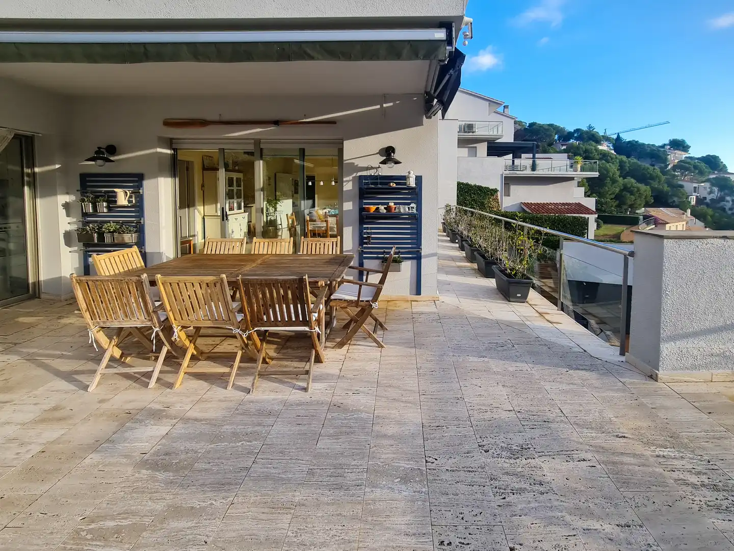 Terraza de Casa adosada en venta en Begur con Aire acondicionado, Calefacción y Jardín privado