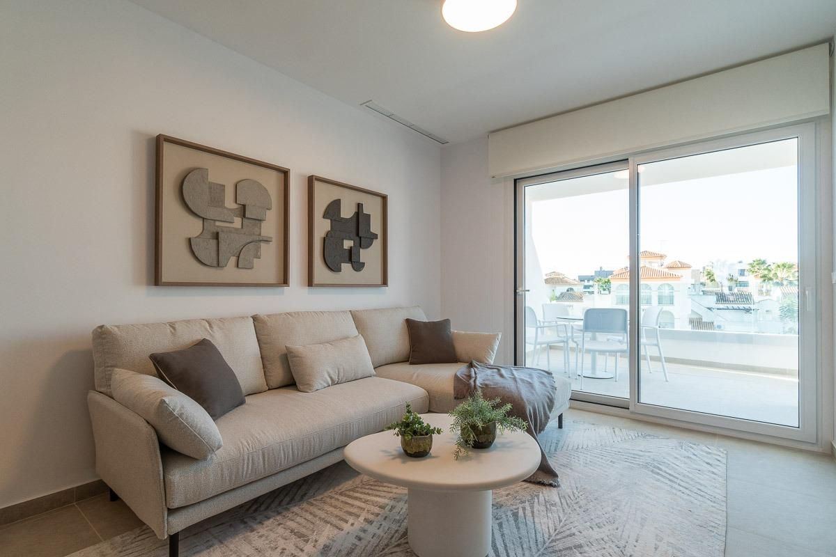 Living room of Apartment for sale in Orihuela  with Heating, Private garden and Terrace