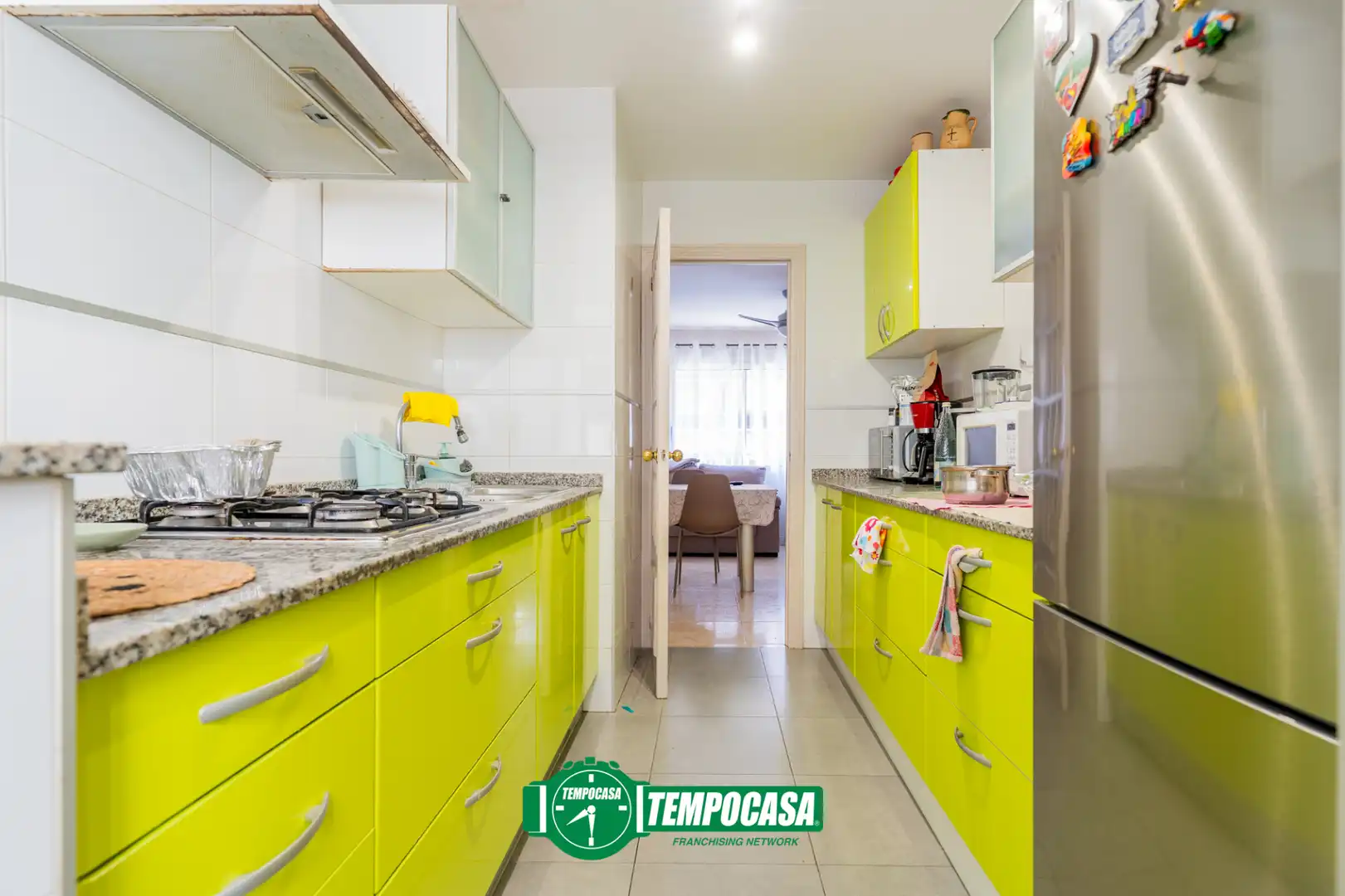 Kitchen of Flat for sale in Valencia  with Air Conditioner