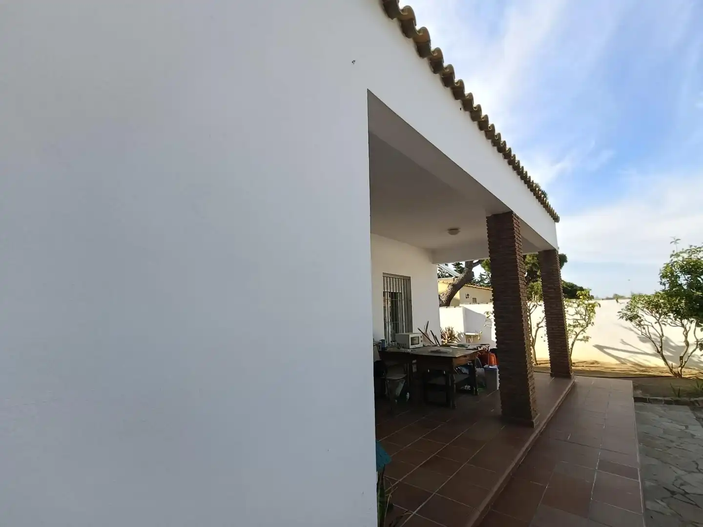 Terrassa de Casa o xalet en venda en Chiclana de la Frontera amb Jardí privat