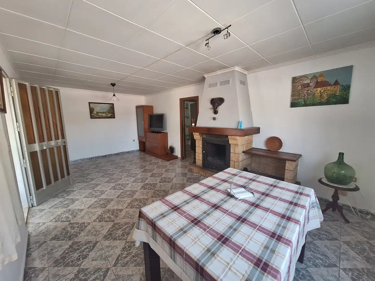 Sala d'estar de Casa o xalet en venda en Llaurí amb Terrassa, Piscina i Moblat
