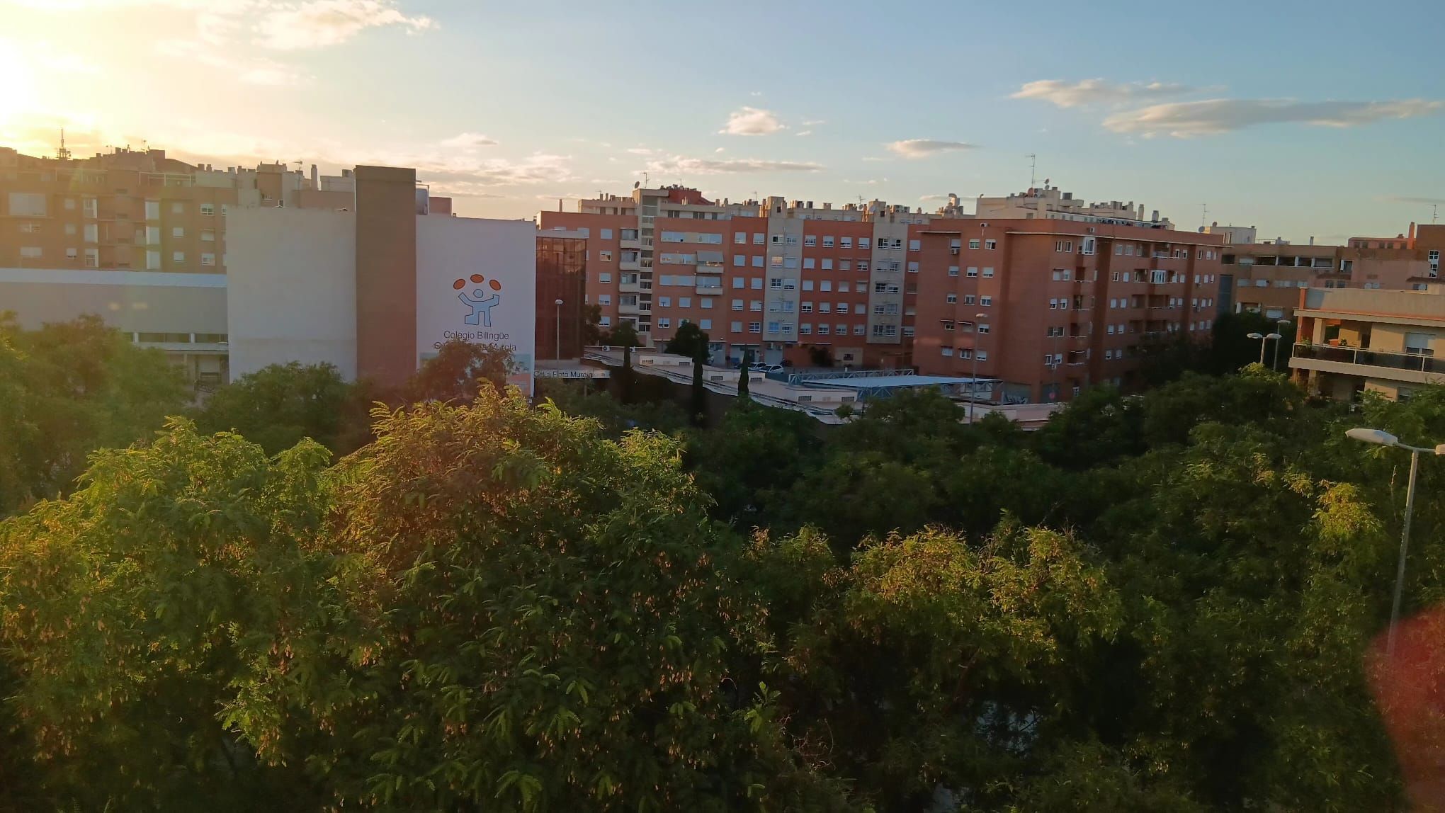 Exterior view of Attic for sale in  Murcia Capital  with Air Conditioner, Terrace and Storage room