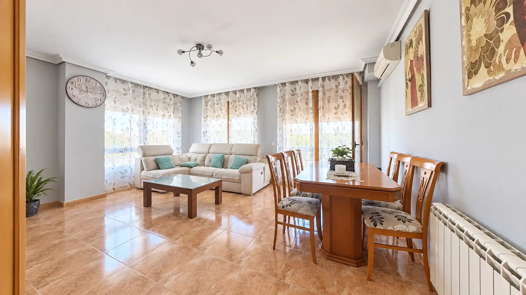 Sala de estar de Piso en venta en Talavera de la Reina con Aire acondicionado, Calefacción y Balcón