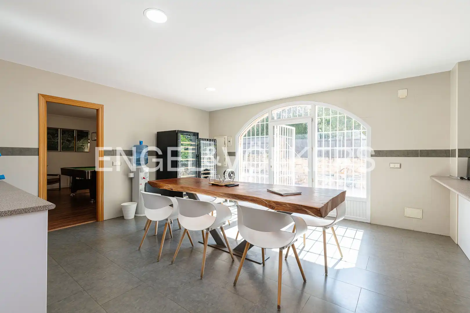 Dining room of Houses for sale in Villaviciosa de Odón  with Air Conditioner, Heating and Private garden