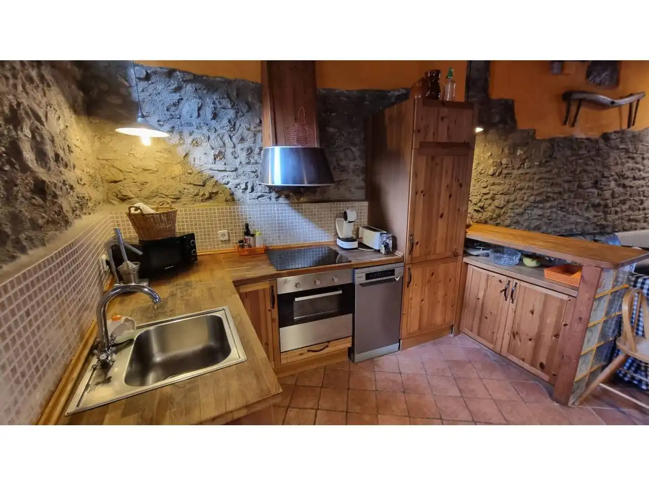 Cuina de Finca rústica en venda en Alpens, Barcelona