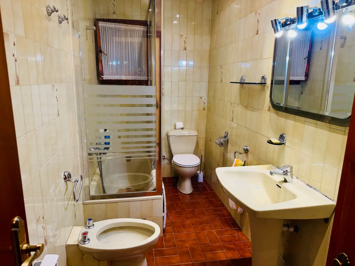 Bathroom of Houses for sale in Alpicat  with Heating, Private garden and Storage room