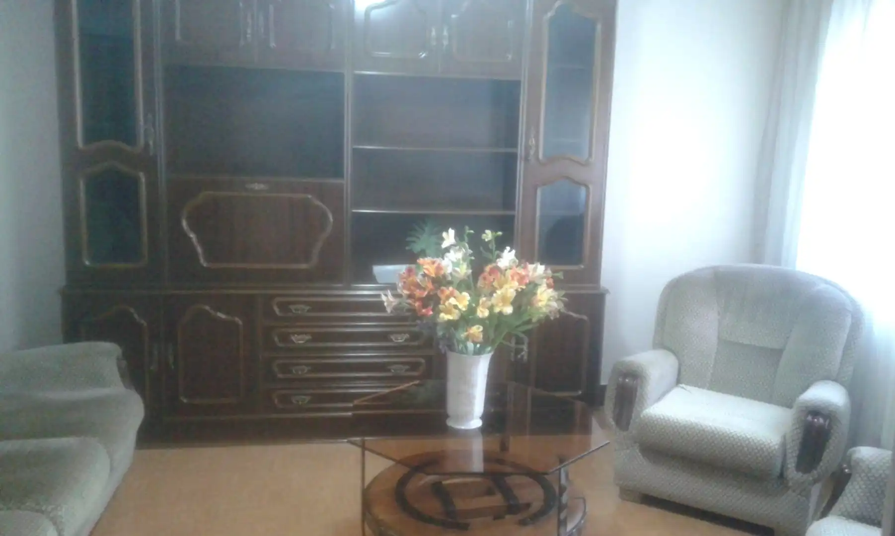 Sala de estar de Piso en venta en Pontevedra Capital  con Calefacción, Amueblado y Horno