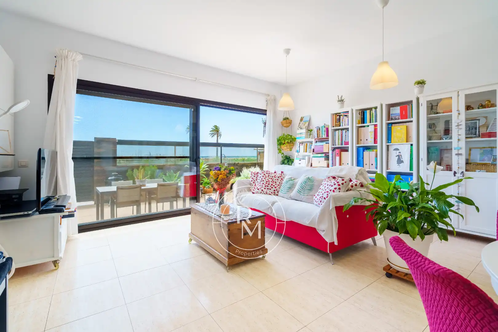 Sala de estar de Apartamento en venta en El Vendrell con Aire acondicionado, Calefacción y Terraza
