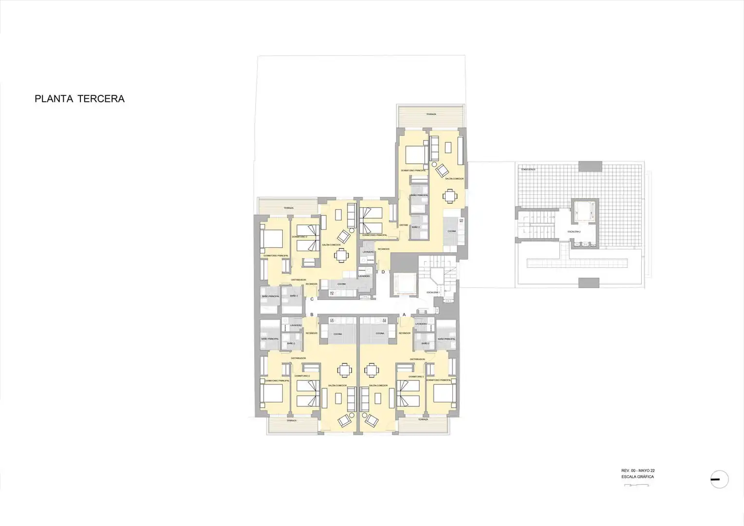 Apartament amb terrassa en venda a Bailén - Miraflores, imagen 17