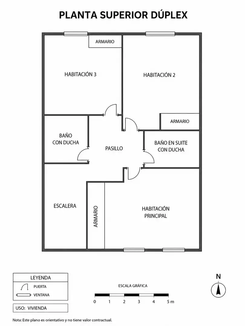 Dúplex en venta en Navaluenga con Calefacción, Terraza y Amueblado