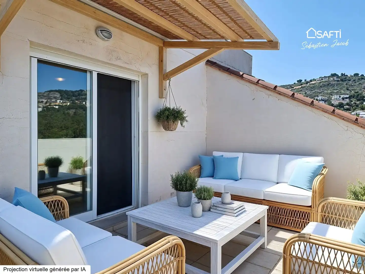 Terrasse von Wohnung zum Verkauf in Jávea / Xàbia mit Heizung, Terrasse und Balkon