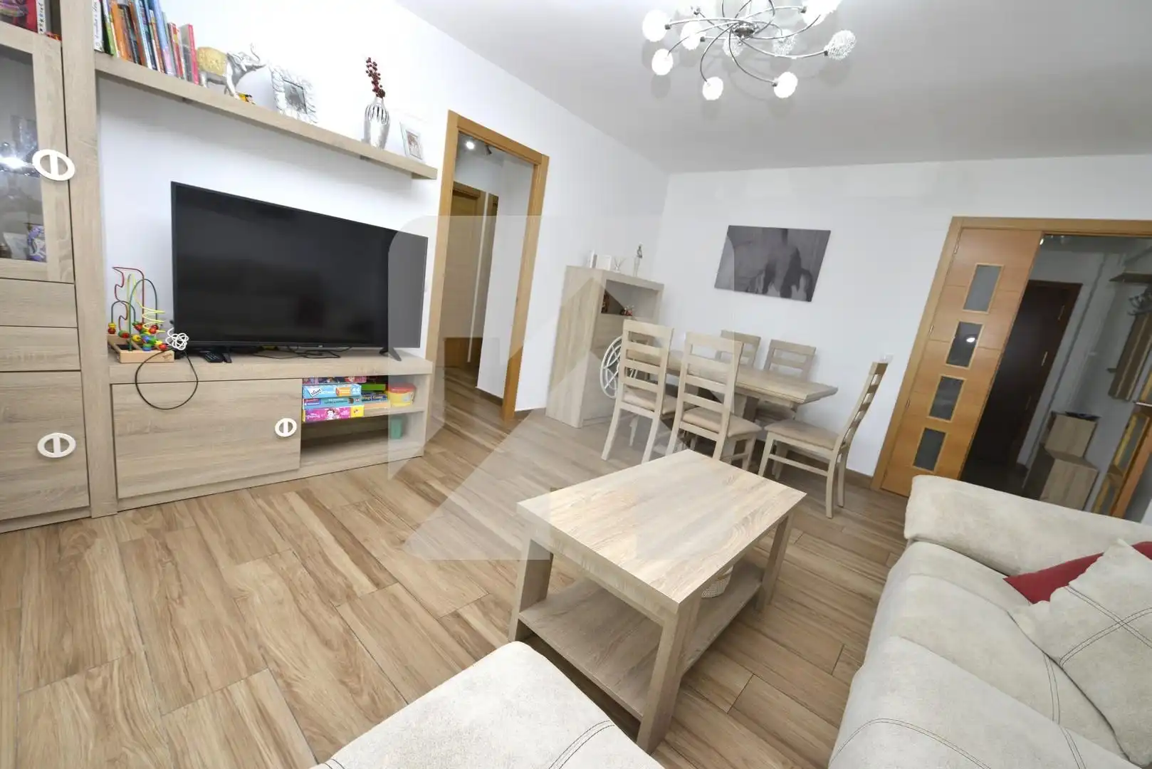 Sala de estar de Piso en venta en Valdemoro con Calefacción y Terraza