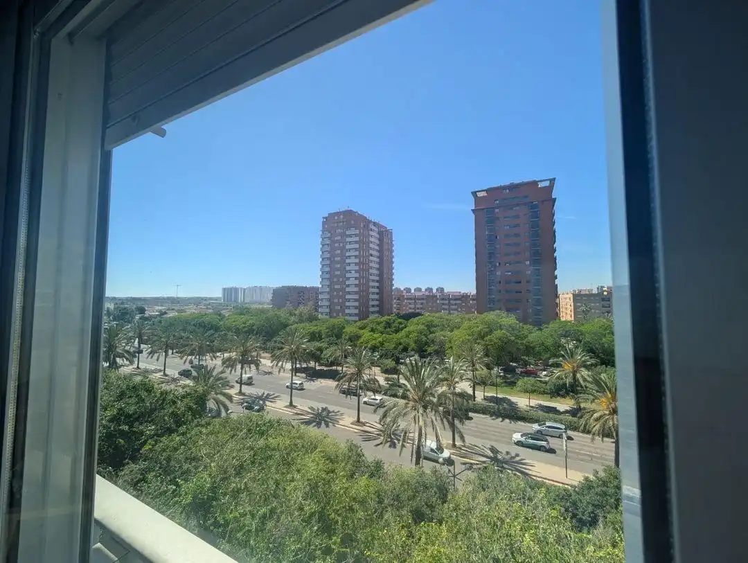 Außenansicht von Wohnung zum Verkauf in Valencia mit Klimaanlage und Möbliert