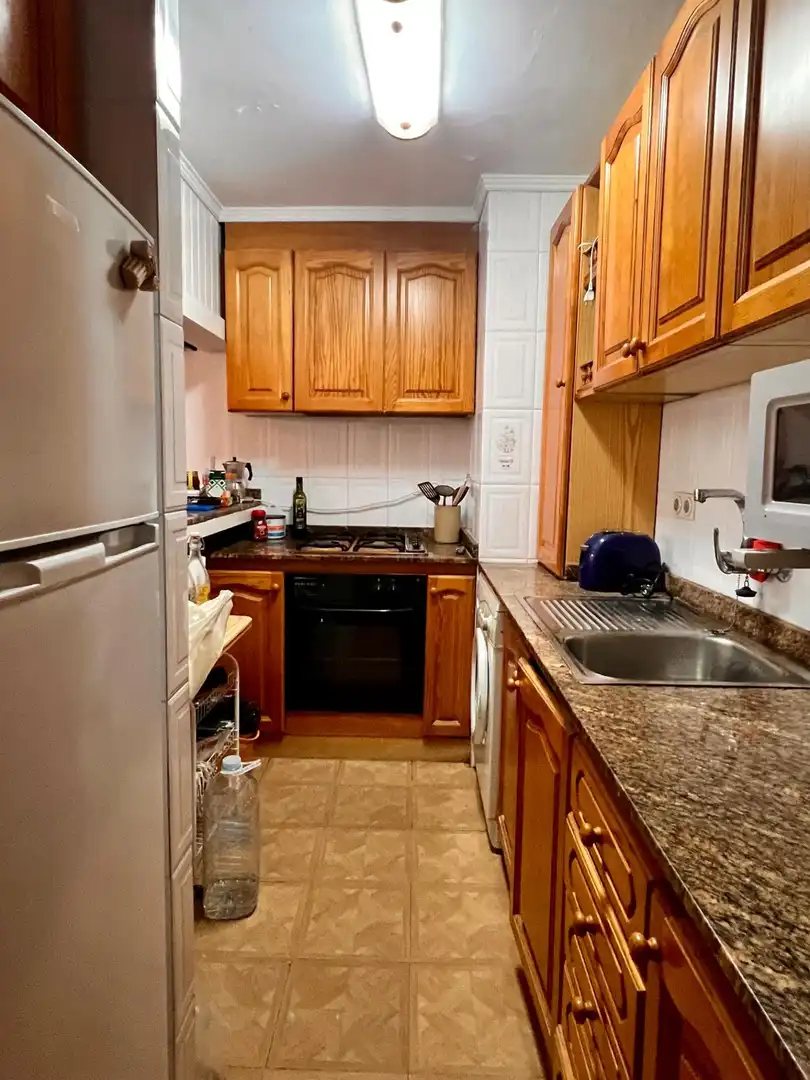 Cocina de Apartamento en venta en Alcúdia con Aire acondicionado, Jardín privado y Terraza