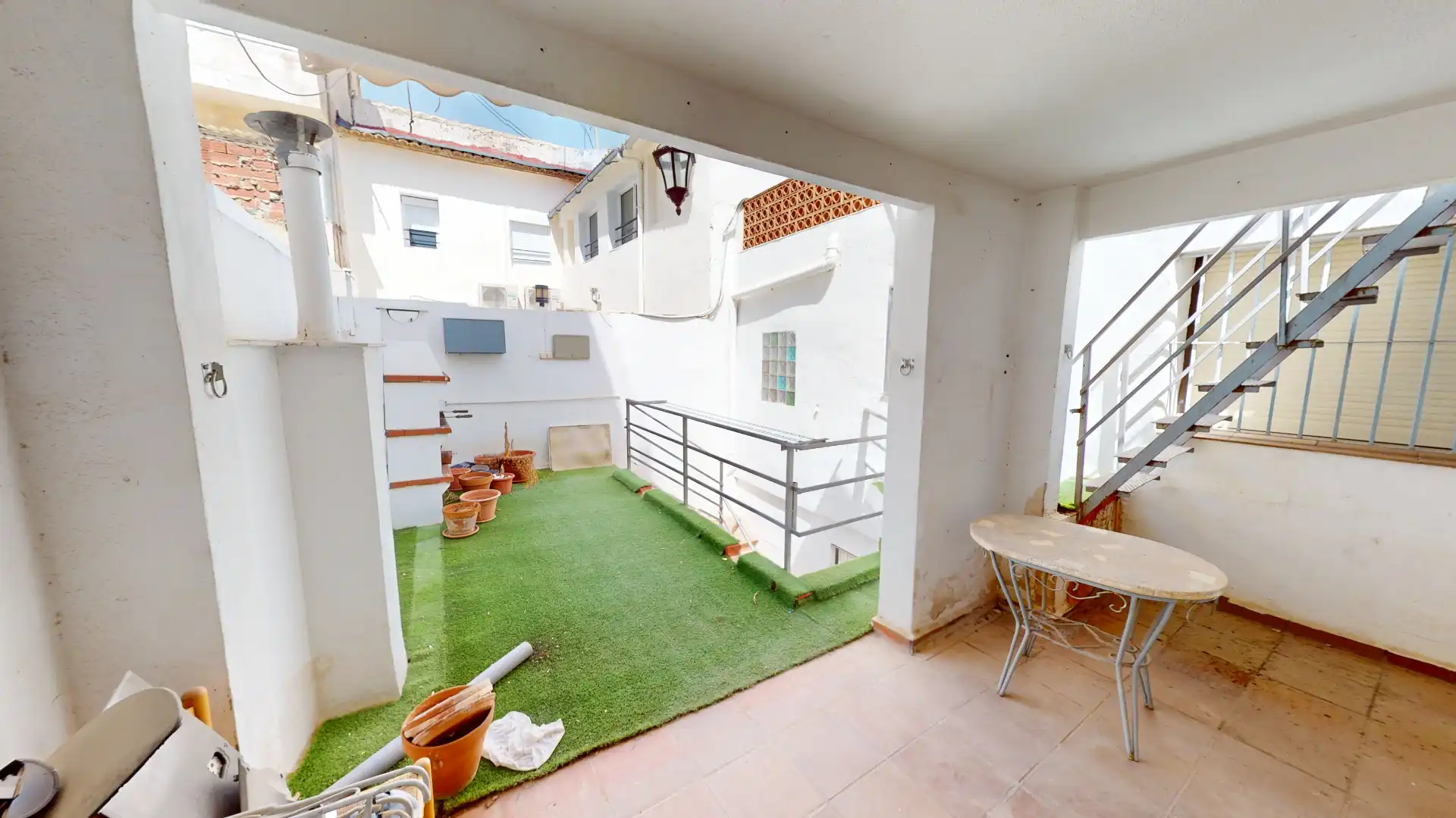 Terraza de Casa o chalet en venta en Alicante / Alacant con Aire acondicionado, Parquet y Terraza