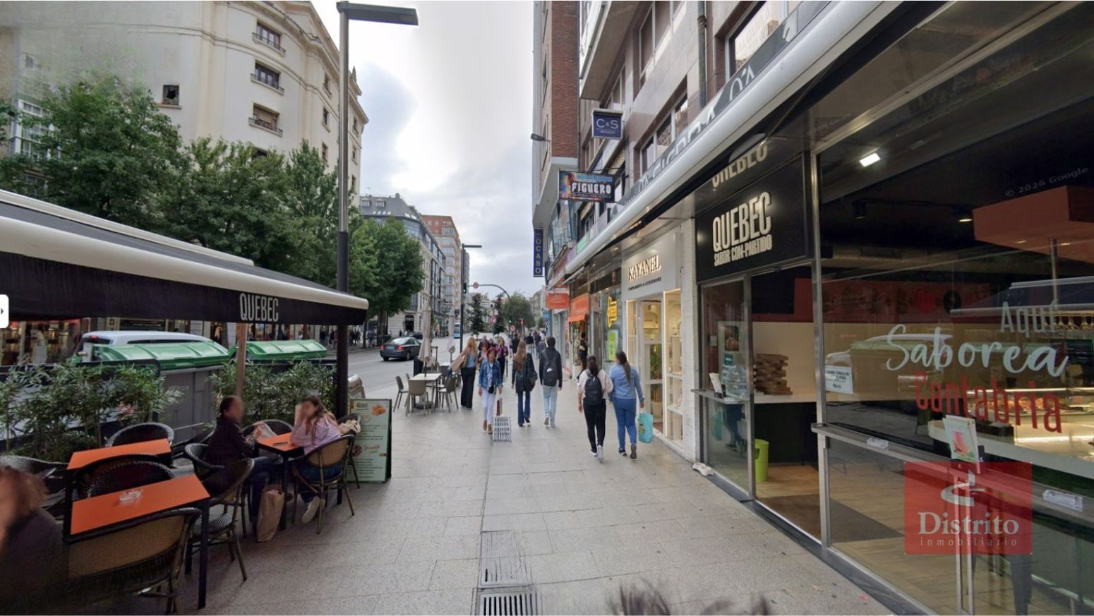 Vista exterior de Local de lloguer en Santander