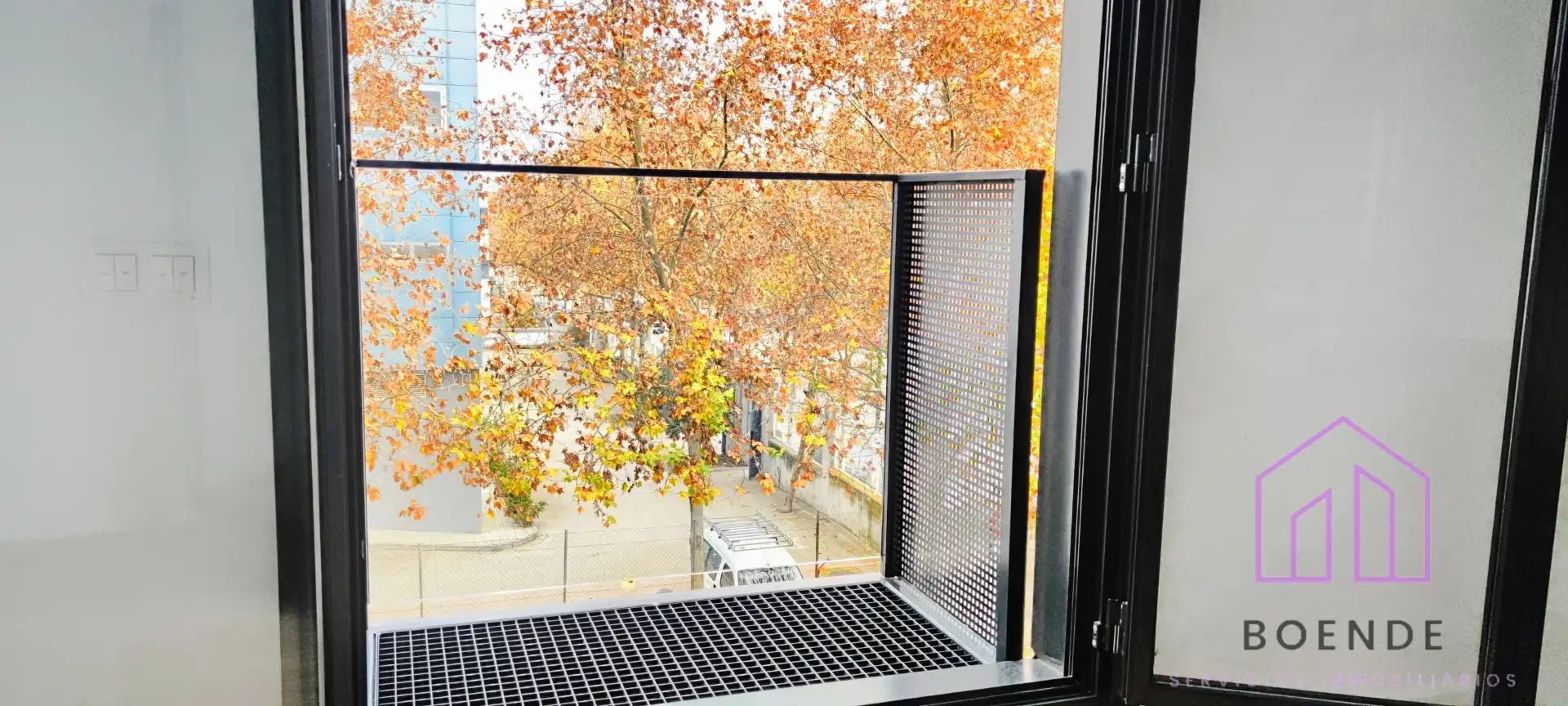 Terrasse von Loft zur Miete in San Sebastián de los Reyes mit Klimaanlage, Heizung und Ofen