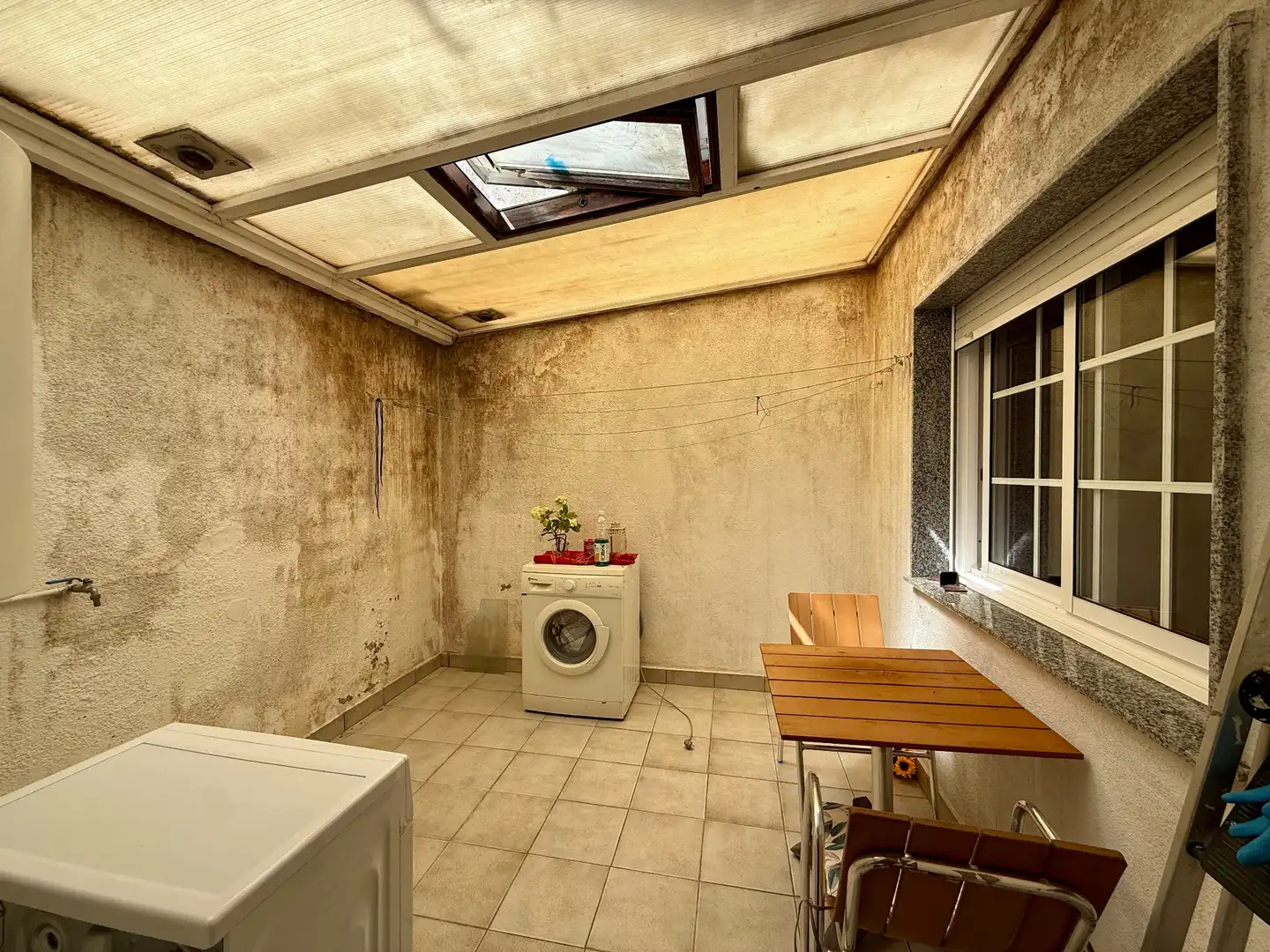 Balcony of Flat for sale in O Grove    with Heating, Furnished and Oven