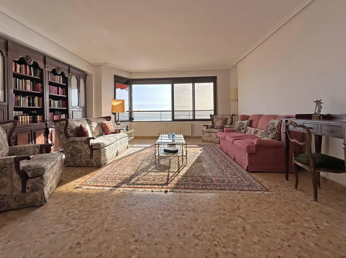 Wohnzimmer von Wohnung zum Verkauf in Alicante / Alacant mit Heizung, Terrasse und Alarm