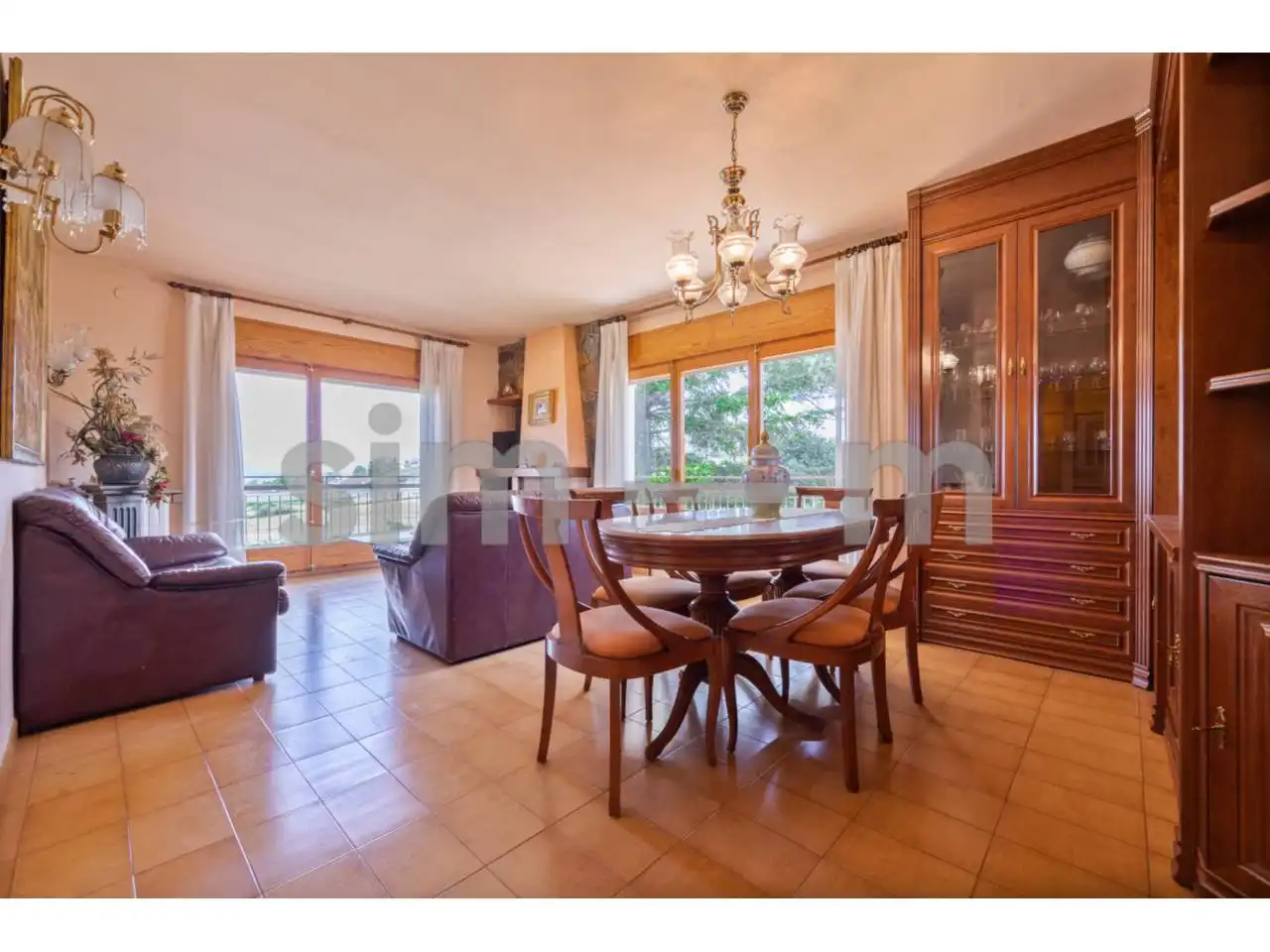 Comedor de Casa o chalet en venta en Gurb con Aire acondicionado, Calefacción y Jardín privado