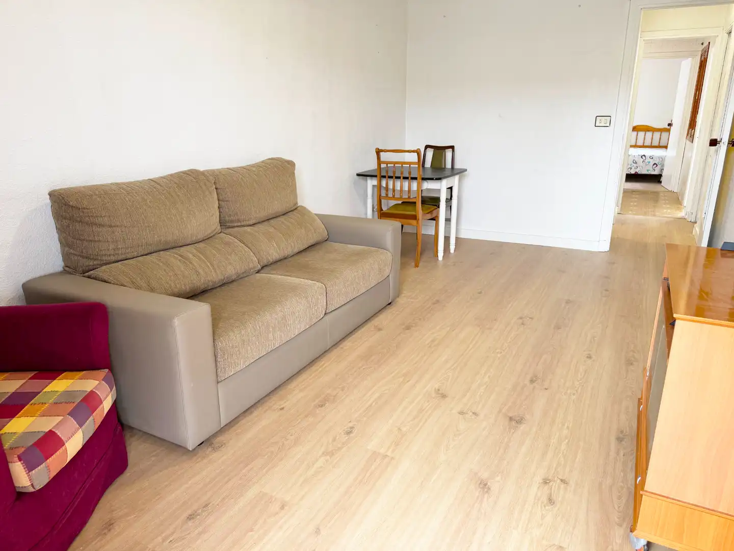 Sala de estar de Piso en venta en San Pedro del Pinatar con Parquet, Amueblado y Lavadora
