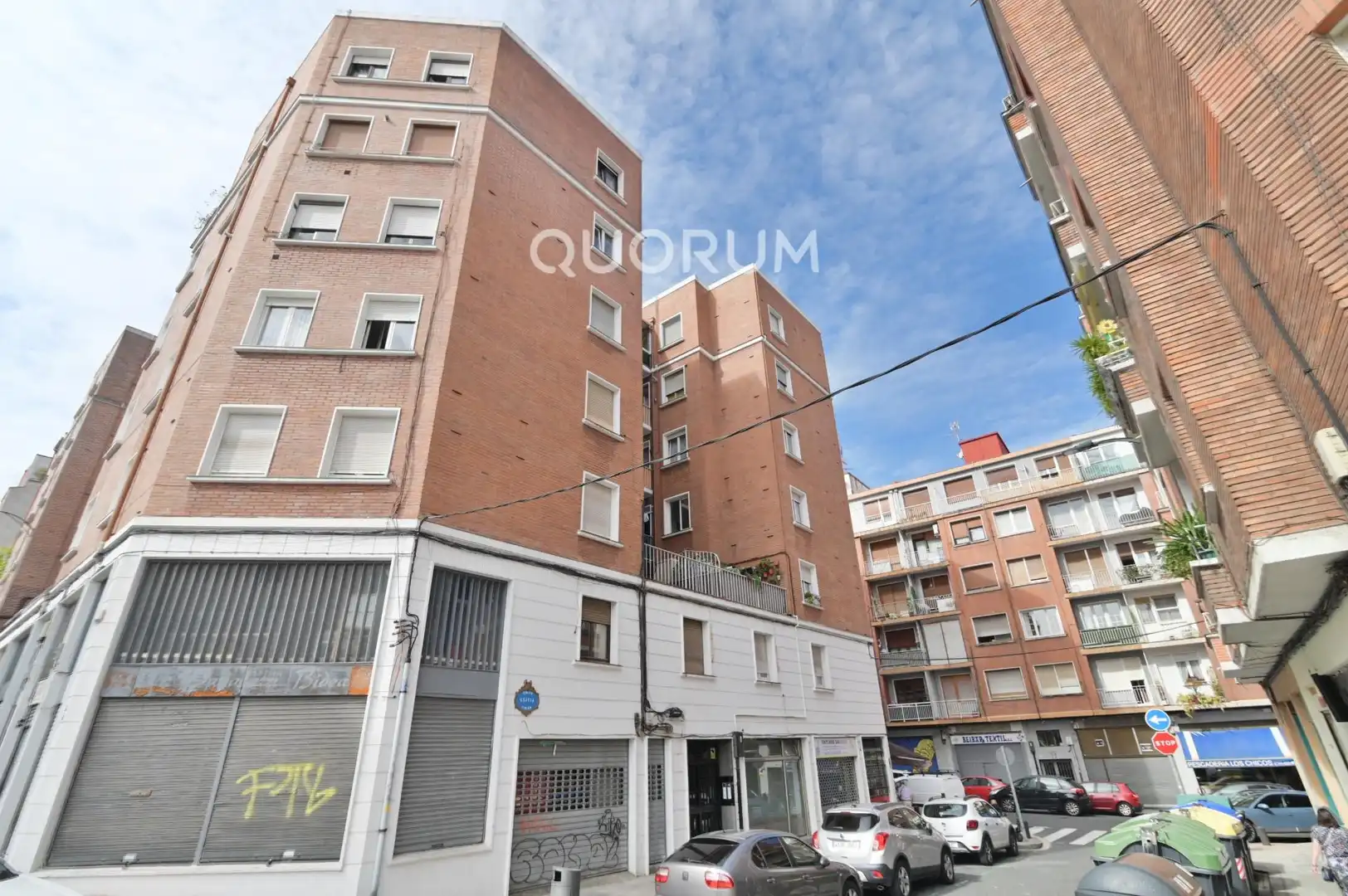 Vista exterior de Pis en venda en Bilbao  amb Calefacció i Terrassa