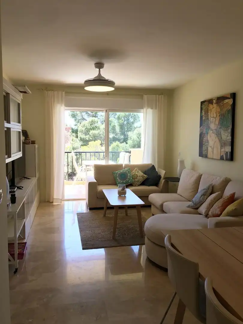 Sala de estar de Dúplex en venta en Altea con Aire acondicionado, Terraza y Trastero