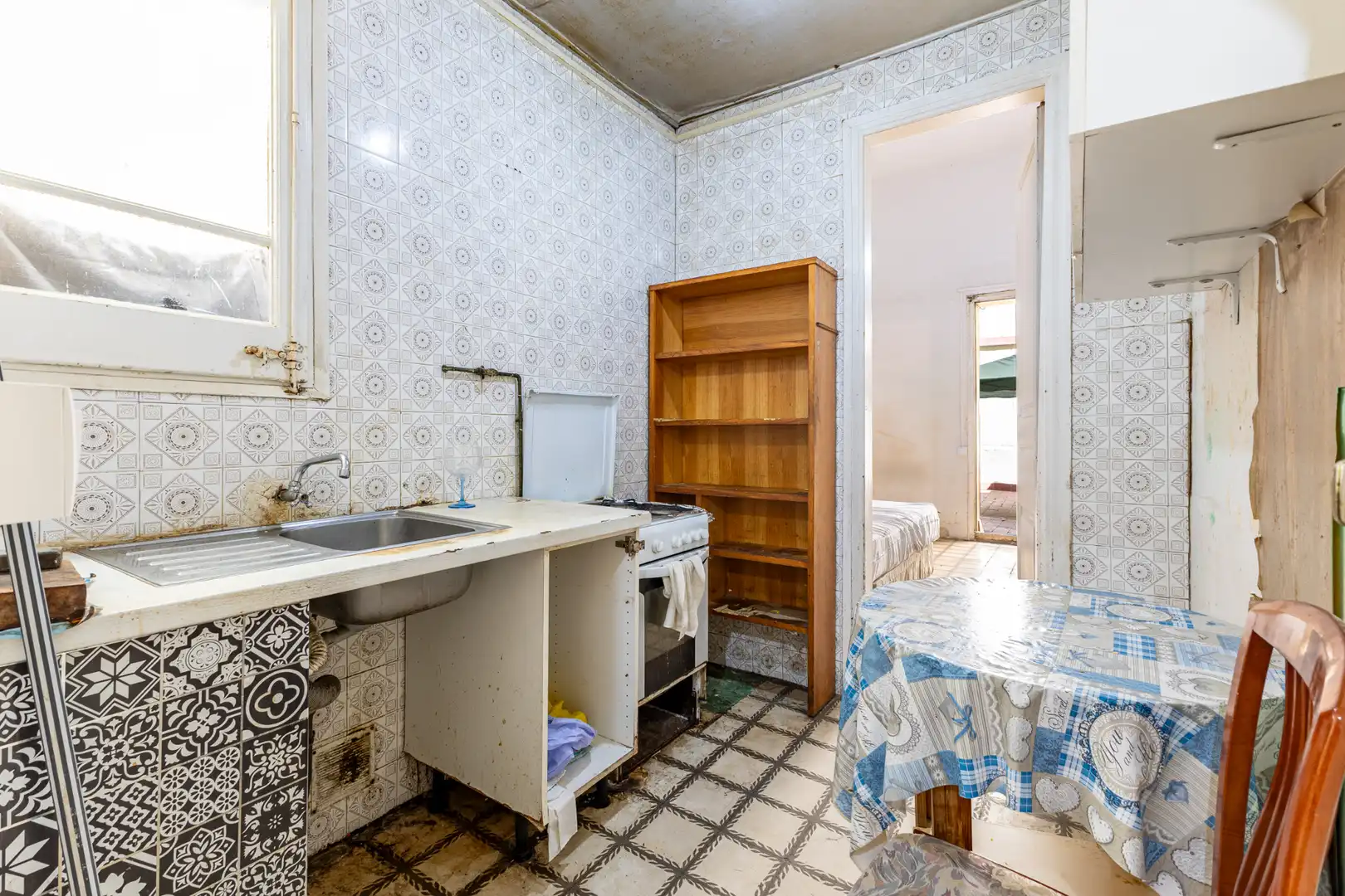 Kitchen of Flat for sale in Barcelona  with Private garden and Terrace