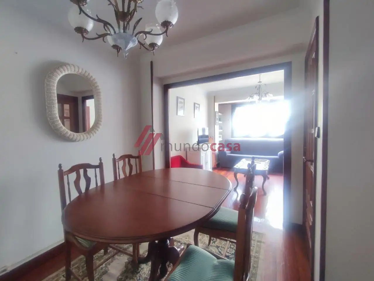 Comedor de Piso de alquiler en Ferrol con Calefacción, Parquet y Amueblado