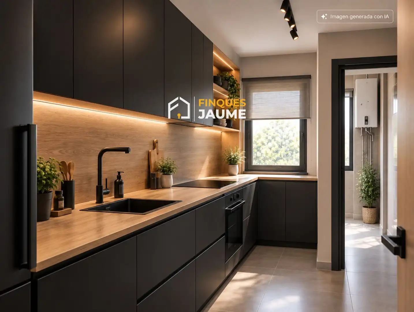 Cocina de Piso en venta en Lleida con Calefacción, Terraza y Trastero