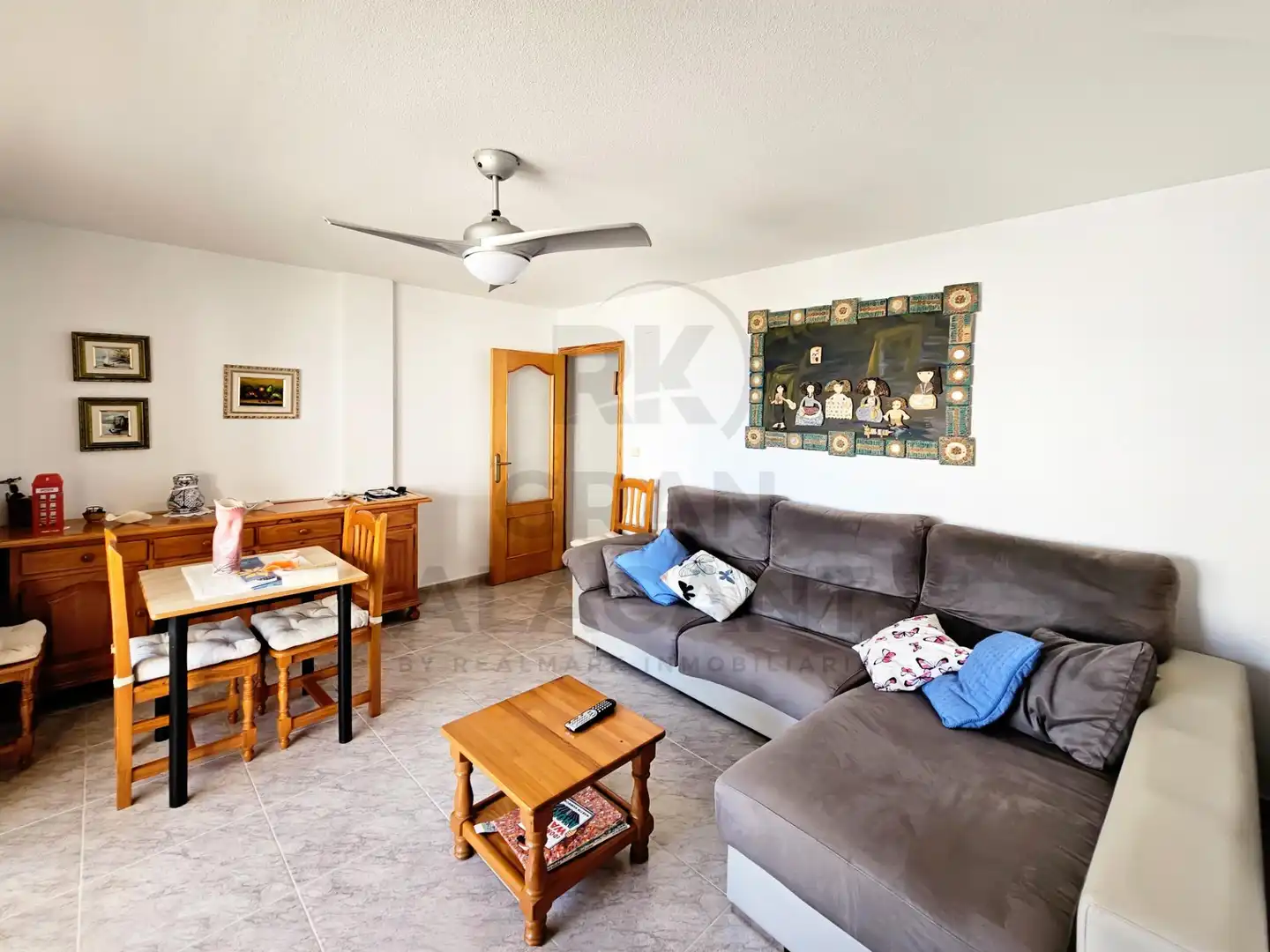 Sala de estar de Apartamento en venta en Elche / Elx con Aire acondicionado, Calefacción y Terraza