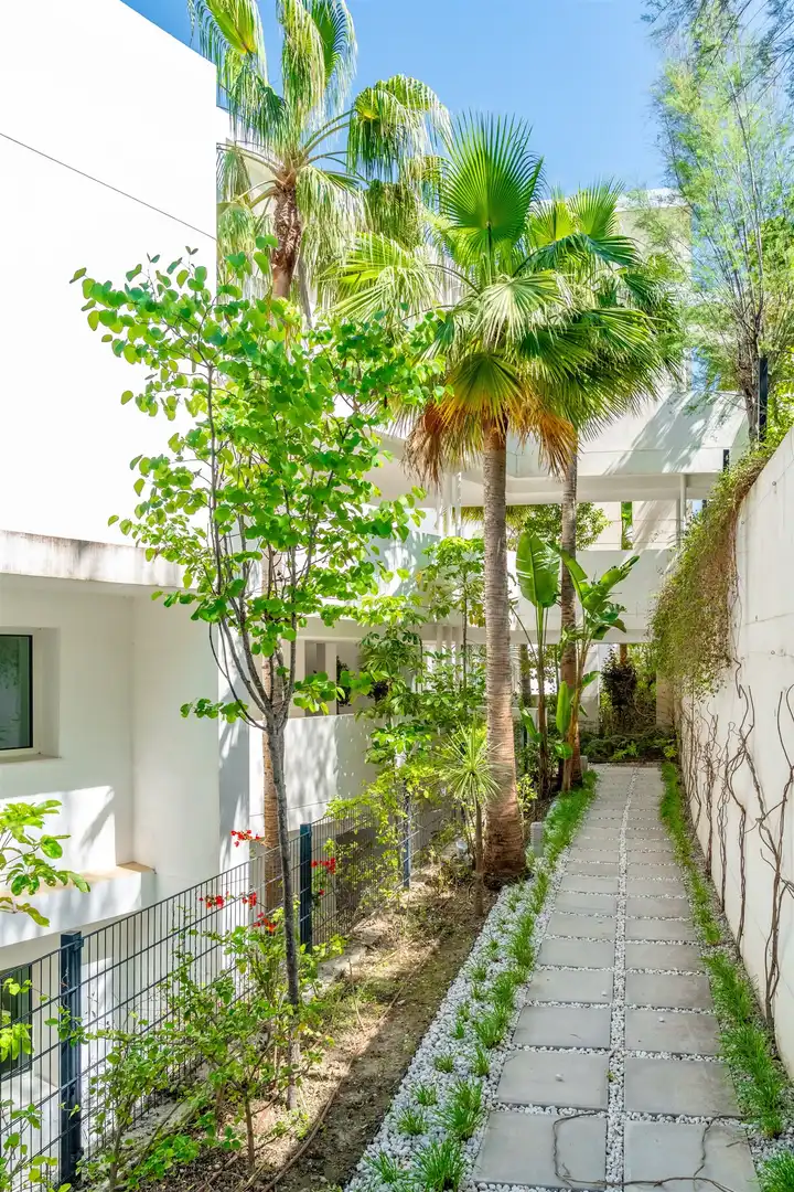 Terraza de Apartamento de alquiler en Ojén con Aire acondicionado, Calefacción y Terraza